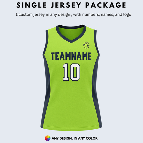 Single Jersey Volleyball Package
