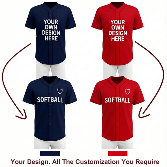 2 Custom Softball  Jersey & 2 Pair Of Pants