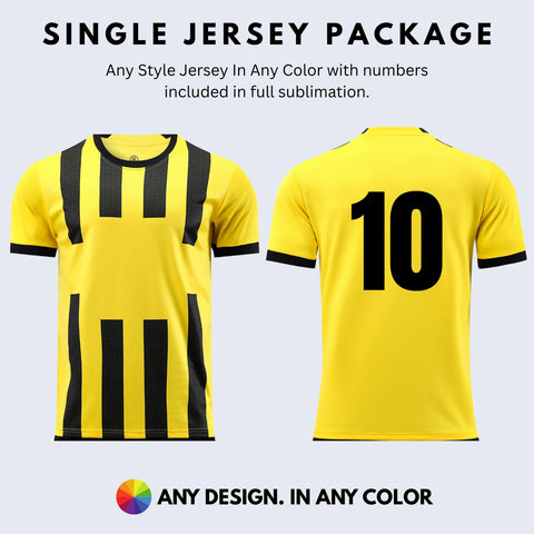 Single Jersey Soccer Package