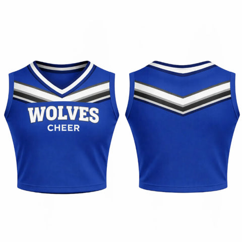 CH 107  Cheer Squad Shell Top