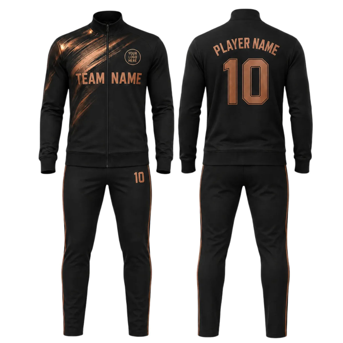 Molten Copper Statement Tracksuit