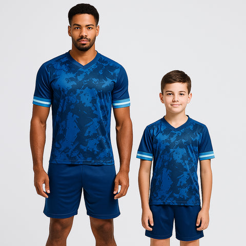 Albiceleste Blue SB Youth Soccer Uniform Kit