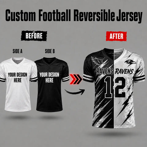 Custom Reversible football  Jersey