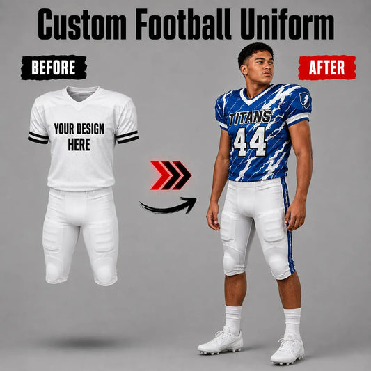 Custom football Uniform Design