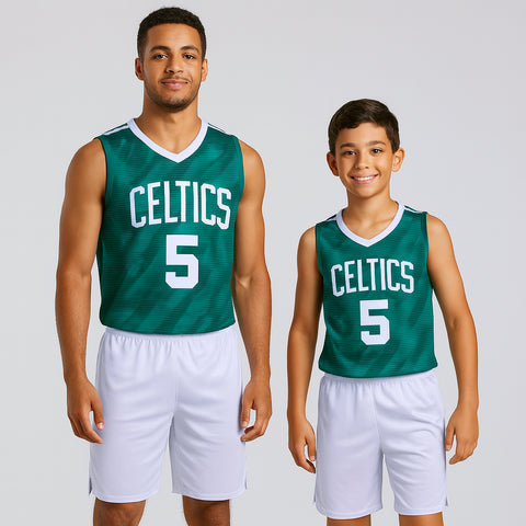 DFB NS Customizable Basketball Jersey With Optional Shorts