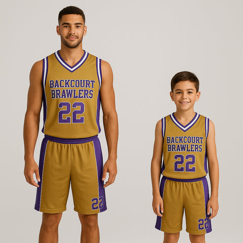 Dynasty NS Customizable Basketball Jersey With Optional Shorts