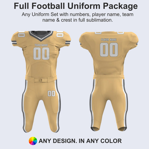 Full Football Uniform Package