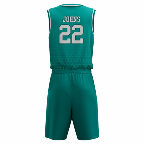 Glow NS Customizable Basketball Jersey With Optional Shorts