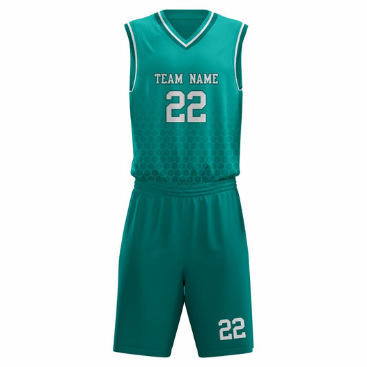 Glow NS Customizable Basketball Jersey With Optional Shorts