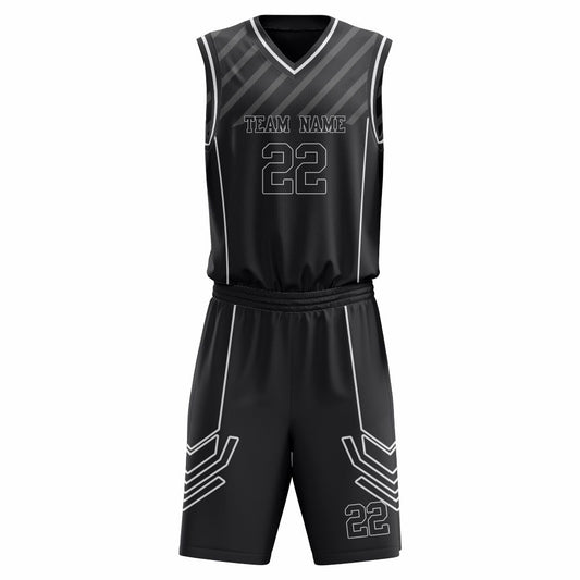 Gridlock NS Customizable Basketball Jersey With Optional Shorts