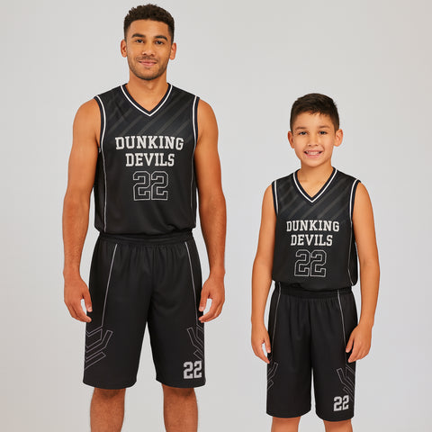 Gridlock NS Customizable Basketball Jersey With Optional Shorts