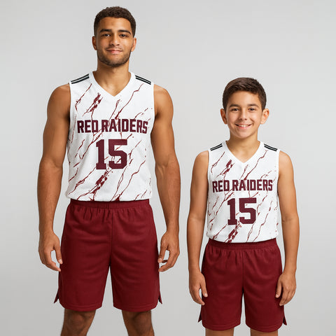 Gunners 2.0 NS Customizable Basketball Jersey With Optional Shorts