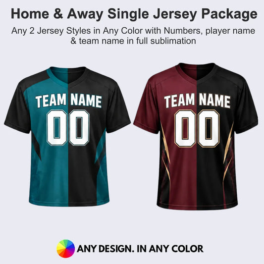 Home & Away Lacrosse Jersey Package