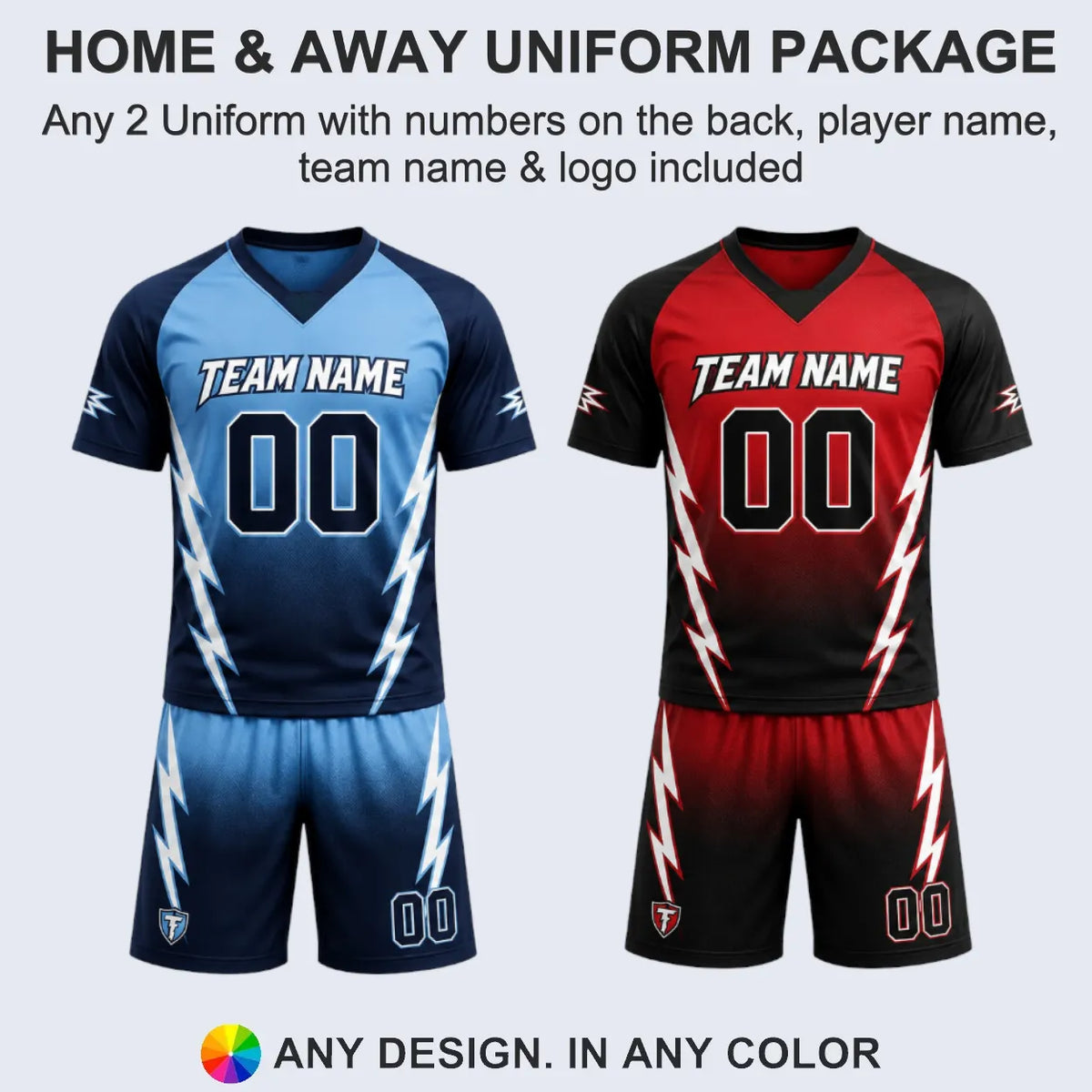 Home & Away Lacrosse  Uniform Package