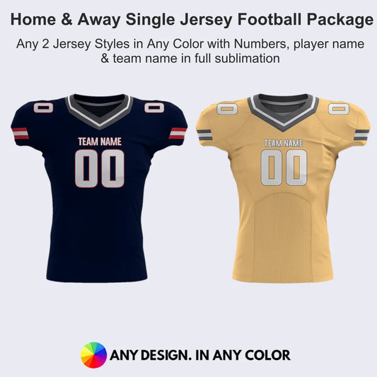 Home Away Single Jersey Package