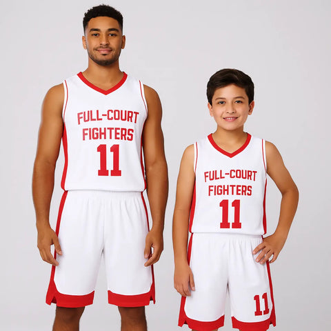Houston NS Customizable Basketball Jersey With Optional Shorts