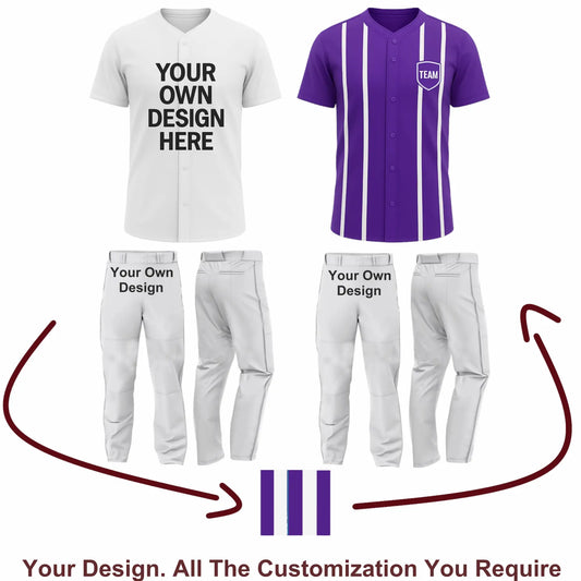 Custom Baseball Uniform Design