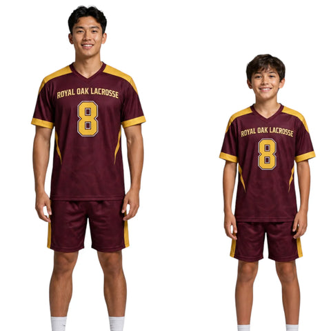 LHS 115 Custom Lacrosse Jerseys Adult & Youth Unisex