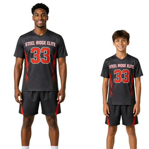 LHS 133 Custom Lacrosse Jerseys Adult & Youth Unisex