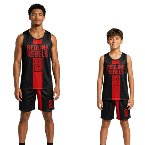 LS 105  Custom Lacrosse Sleeveless Jersey Adult & Youth Unisex