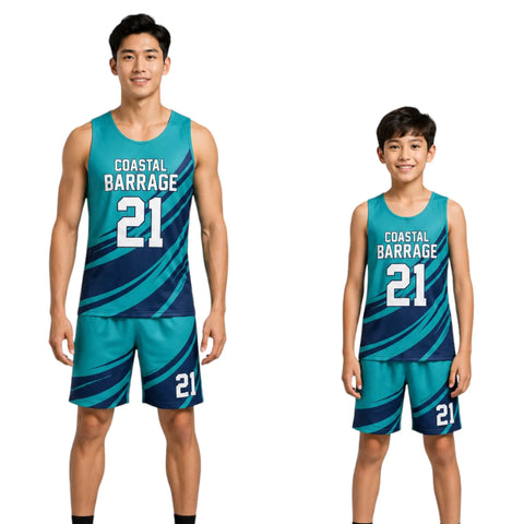 LS 108  Custom Lacrosse Sleeveless Jersey Adult & Youth Unisex