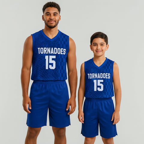 London NS Customizable Basketball Jersey With Optional Shorts