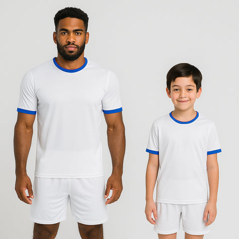 Los Blancos Youth SS Soccer Uniform Kit