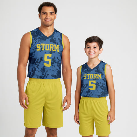 Los Cafeteros NS Customizable Basketball Jersey With Optional Shorts