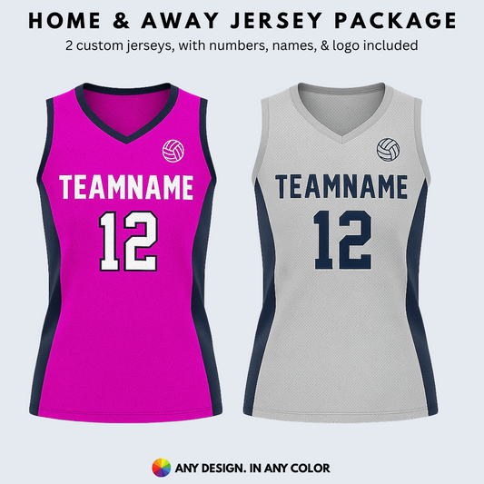Home & Away Single Jersey Volleyball Package