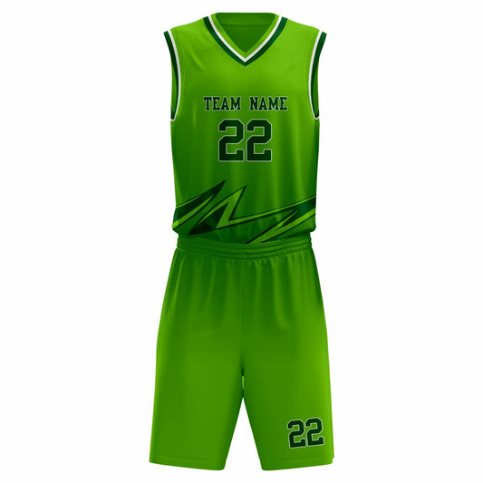 Power NS Customizable Basketball Jersey With Optional Shorts