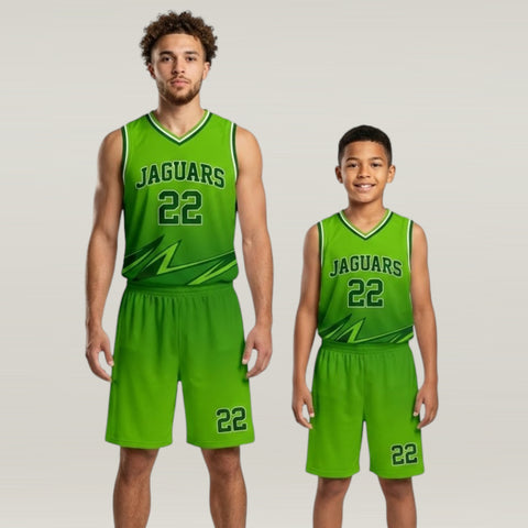 Power NS Customizable Basketball Jersey With Optional Shorts