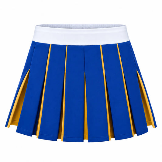 SC 108 Custom Side Vent Cheer Skirt