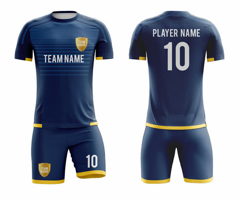 SB 1012 Navy Sublimation Custom Soccer Jersey Adult & Youth Unisex