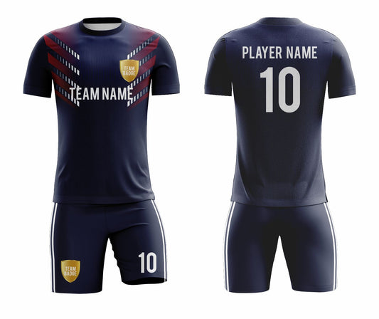 SB 1079 Navy Sublimation Custom Soccer Jersey Adult & Youth Unisex