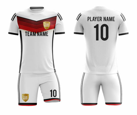 SB 1132 White Sublimation Custom Soccer Jersey Adult & Youth Unisex