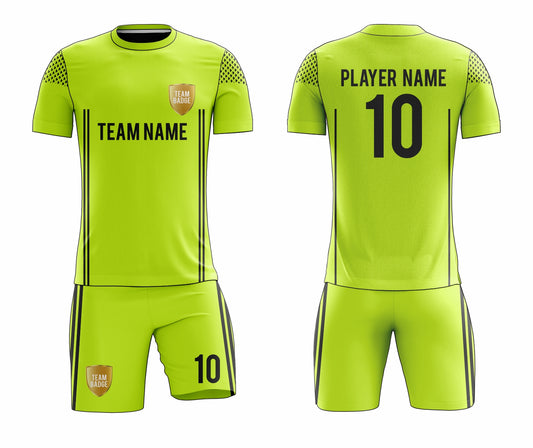 SB 1264 Green Sublimation Custom Soccer Jersey Adult & Youth Unisex