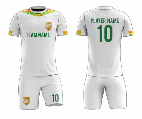 SB 1268 White Sublimation Custom Soccer Jersey Adult & Youth Unisex