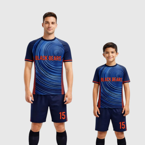 SB 1005 Navy Sublimation Custom Soccer Jersey Adult & Youth Unisex