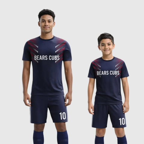 SB 1079 Navy Sublimation Custom Soccer Jersey Adult & Youth Unisex