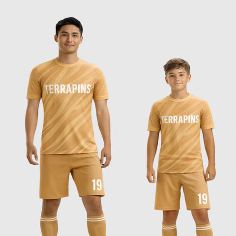 SB 1086 Orange Sublimation Custom Soccer Jersey Adult & Youth Unisex
