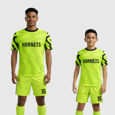 SB 1103 Green Sublimation Custom Soccer Jersey Adult & Youth Unisex