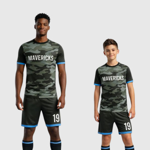 SB 1116 Green/Black Sublimation Custom Soccer Jersey Adult & Youth Unisex