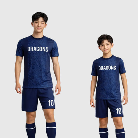 SB 1138 Blue Sublimation Custom Soccer Jersey Adult & Youth Unisex