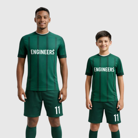 SB 1150 Green Sublimation Custom Soccer Jersey Adult & Youth Unisex