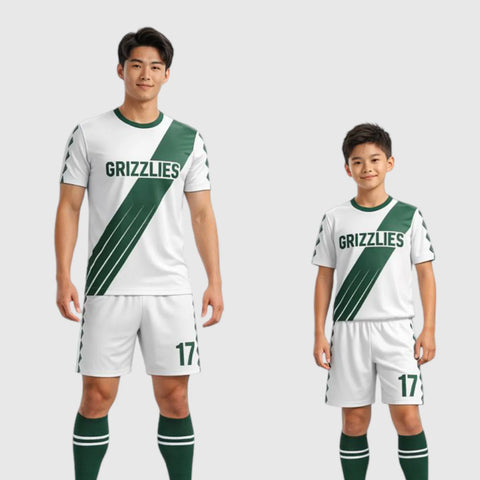 SB 1163 White Sublimation Custom Soccer Jersey Adult & Youth Unisex