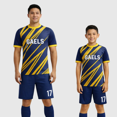SB 1178 Blue Sublimation Custom Soccer Jersey Adult & Youth Unisex