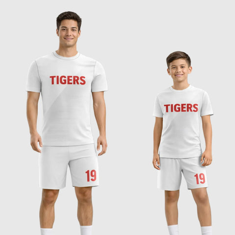 SB 1260 White Sublimation Custom Soccer Jersey Adult & Youth Unisex