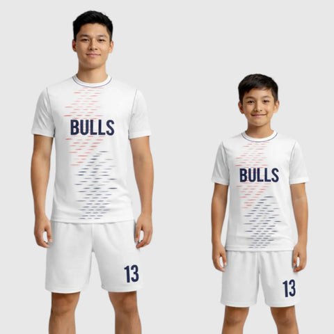 SB 1266 White Sublimation Custom Soccer Jersey Adult & Youth Unisex