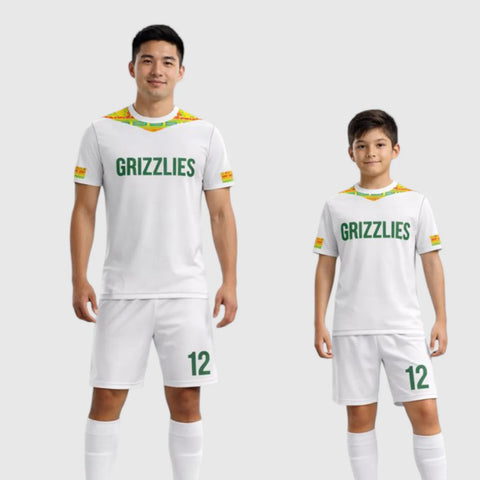 SB 1268 White Sublimation Custom Soccer Jersey Adult & Youth Unisex