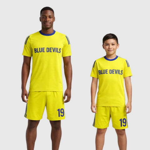 SB 1273 Yellow Sublimation Custom Soccer Jersey Adult & Youth Unisex